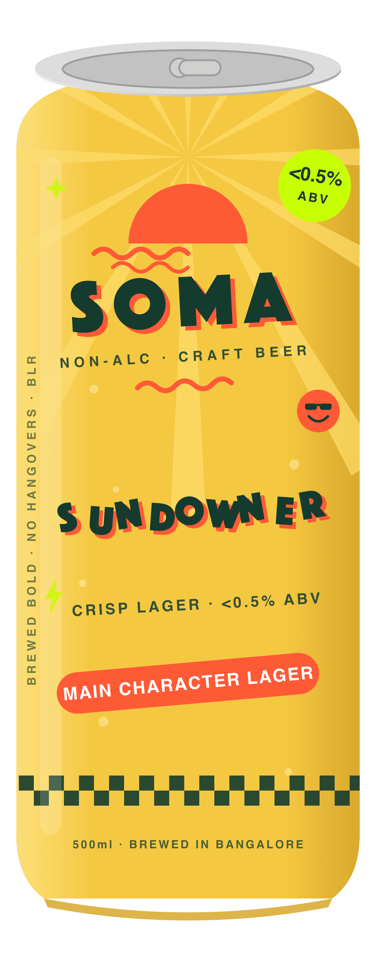 SOMA Sundowner lager can